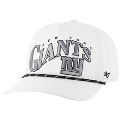 New York Giants '47 Wave Speckle Hitch Rope Adjustable Hat - White - 47 brand