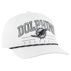 Miami Dolphins '47 Roscoe Speckle Adjustable Hat - White - 47 brand