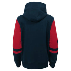 Houston Texans Youth Stadium Color-Block Full-Zip Hoodie - Navy - NFL