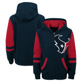 Houston Texans Preschool Stadium Color Block Full-Zip Hoodie - Navy - NFL