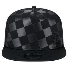 St. Louis Cardinals New Era Score Check 9FIFTY A-Frame Trucker Snapback Hat Discount