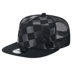 Chicago White Sox New Era Score Check 9FIFTY A-Frame Trucker Snapback Hat Outlet