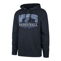 47 brand Memphis Grizzlies '47 Unisex Good Call Headline Pullover Hoodie Navy