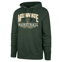 47 brand Milwaukee Bucks '47 Unisex Good Call Headline Pullover Hoodie Hunter Green