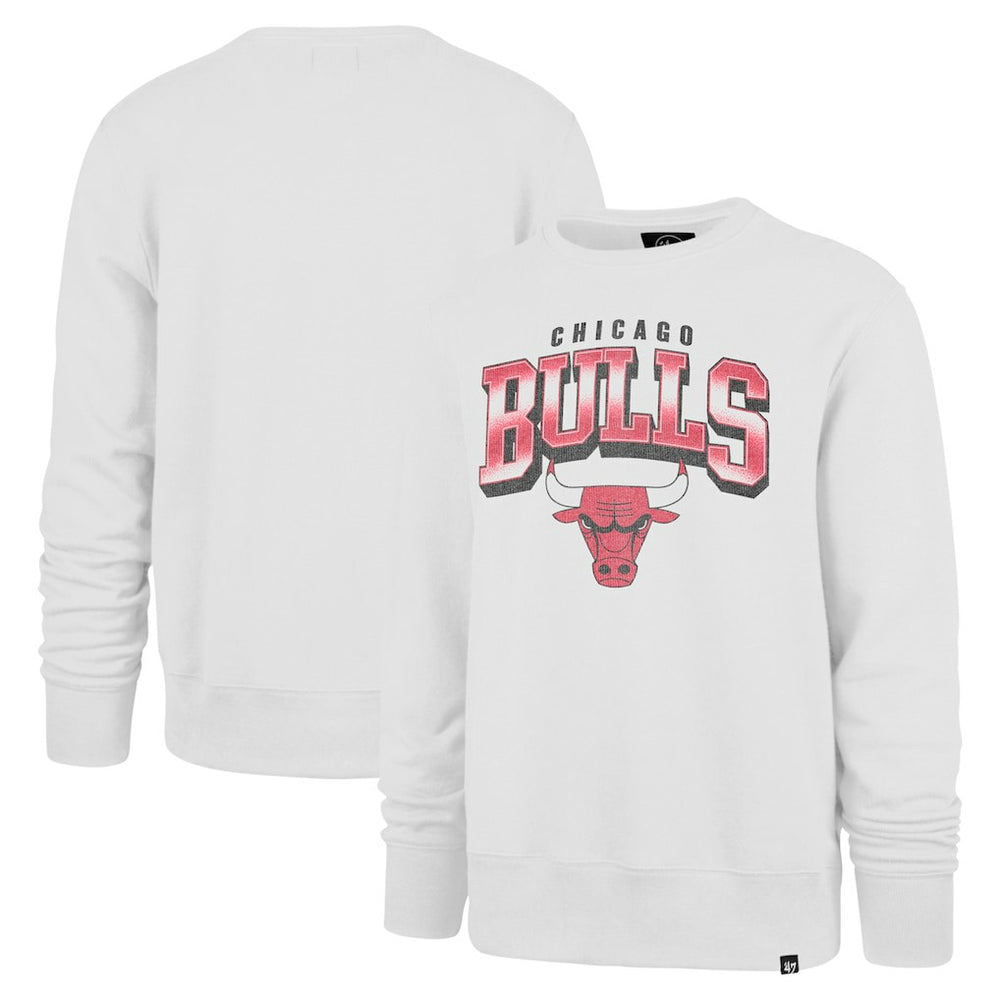 47 brand Chicago Bulls '47 Spotlight Headline Pullover Sweatshirt White