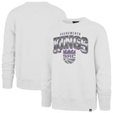 47 brand Sacramento Kings '47 Spotlight Headline Pullover Sweatshirt White