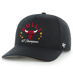 47 brand Chicago Bulls '47 Champs Global Star Hitch Adjustable Hat Black