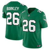 Saquon Barkley Philadelphia Eagles Alternate Vapor F.U.S.E. Limited Jersey - Kelly Green - Nike
