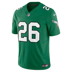 Saquon Barkley Philadelphia Eagles Alternate Vapor F.U.S.E. Limited Jersey - Kelly Green - Nike