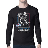 Colorado Avalanche Starter Player Grid Long Sleeve T-Shirt - Black | NHL near me