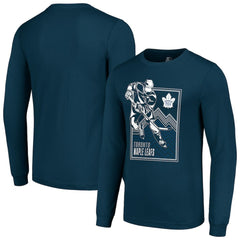 Toronto Maple Leafs Starter Player Grid Long Sleeve T-Shirt - Blue | NHL sale