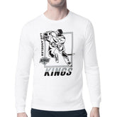 Los Angeles Kings Starter Player Grid Long Sleeve T-Shirt - White | NHL sale