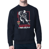 Florida Panthers Starter Player Grid Fleece Pullover Sweatshirt - Navy | NHL Lifestyle