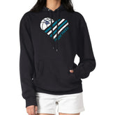 Charlotte Hornets G-III 4Her by Carl Banks Women's Heart Pullover Hoodie - Black