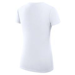 Brooklyn Nets G-III 4Her by Carl Banks Women's Super-Slim Fit Lightweight Heart V-Neck T-Shirt White