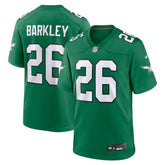 Saquon Barkley Philadelphia Eagles Alternate Game Jersey - Kelly Green - Nike