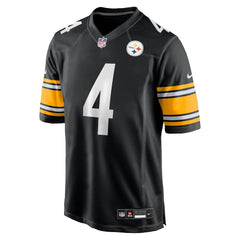 DK Metcalf Pittsburgh Steelers Game Player Jersey - Black - Nike