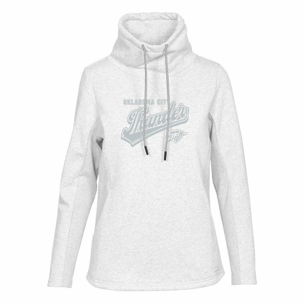 Oklahoma City Thunder Levelwear Women's Loop Sweep Pullover Sweatshirt Cream