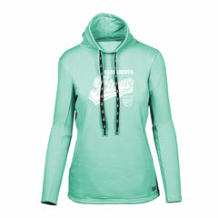 Sacramento Kings Levelwear Women's Loop Sweep Pullover Sweatshirt Mint