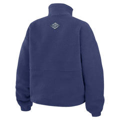 Toronto Maple Leafs WEAR by Erin Andrews Women's Polar Fleece Half-Zip Jacket - Blue | NHL online
