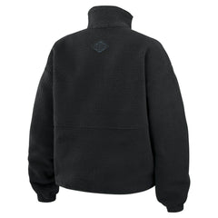 Vegas Golden Knights WEAR by Erin Andrews Women's Polar Fleece Half-Zip Jacket - Black | NHL discount