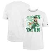 New Era Jayson Tatum Boston Celtics Caricature Player T-Shirt White