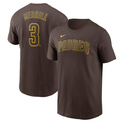 Jackson Merrill San Diego Padres Nike Fuse Name & Number T-Shirt Online