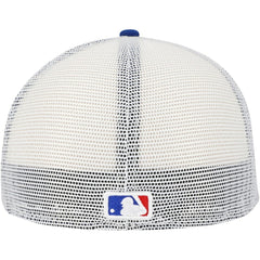 Chicago Cubs New Era Team Color 59FIFTY Trucker Fitted Hat for sale