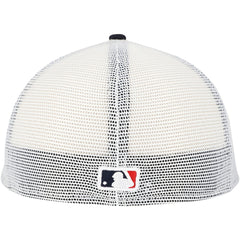 Cleveland Guardians New Era Team Color 59FIFTY Trucker Fitted Hat Discount