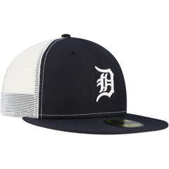 Detroit Tigers New Era Team Color 59FIFTY Trucker Fitted Hat for sale