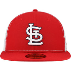St. Louis Cardinals New Era Team Color 59FIFTY Trucker Fitted Hat Outlet