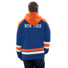New York Islanders Starter Hockey Pullover Hoodie - Royal/Orange | NHL discount