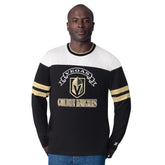 Vegas Golden Knights Starter Blitz Durene Long Sleeve T-Shirt - Black | NHL on sale