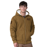 Vegas Golden Knights G-III Sports by Carl Banks Build Up Full-Zip Hoodie Jacket - Tan | NHL sale