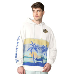 Boston Bruins Margaritaville Island Dream Peached Pullover Hoodie - Cream | NHL discount