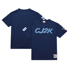 Chris Johnson Tennessee Titans Retired Player Nickname T-Shirt - Navy - Mitchell & Ness