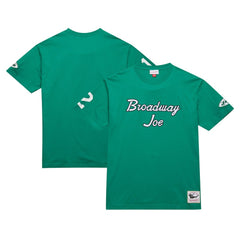 Joe Namath New York Jets Retired Player Nickname T-Shirt - Kelly Green - Mitchell & Ness
