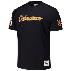 Chad Johnson Cincinnati Bengals Retired Player Nickname T-Shirt - Black - Mitchell & Ness