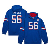 Lawrence Taylor New York Giants Retired Player Name & Number Pullover Hoodie - Royal - Mitchell & Ness