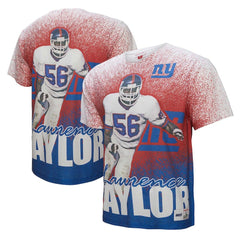 Lawrence Taylor New York Giants Burst Retired Player T-Shirt - Gray - Mitchell & Ness