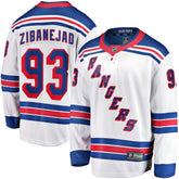 Mika Zibanejad New York Rangers Fanatics Away Premier Breakaway Player Jersey - White | Fanatics near me