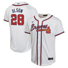 Matt Olson Atlanta Braves Nike Youth Home Game Player Jersey Outlet