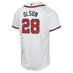Matt Olson Atlanta Braves Nike Youth Home Game Player Jersey Outlet