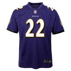 Derrick Henry Baltimore Ravens Youth Game Jersey - Purple - Nike