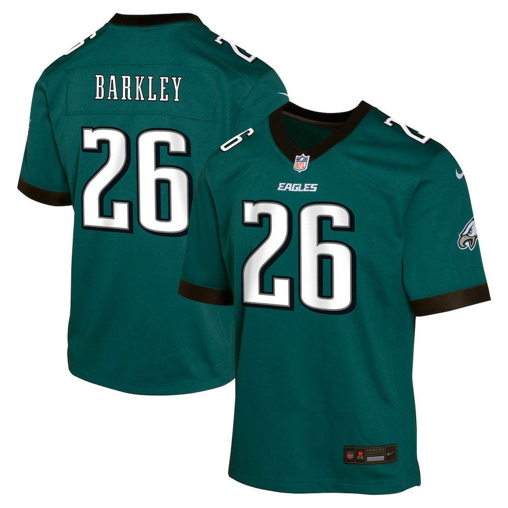 Saquon Barkley Philadelphia Eagles Youth Game Jersey - Green - Nike