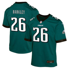 Saquon Barkley Philadelphia Eagles Youth Game Jersey - Green - Nike