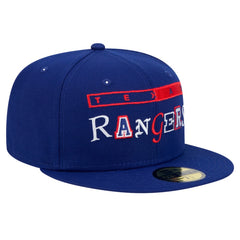Texas Rangers New Era Ransom 59FIFTY Fitted Hat Outlet