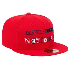 Washington Nationals New Era Ransom 59FIFTY Fitted Hat Outlet