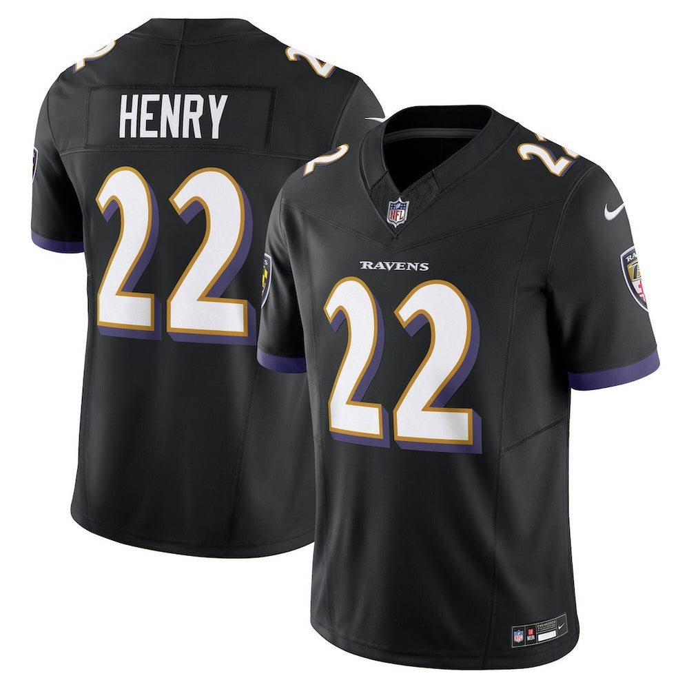 Derrick Henry Baltimore Ravens Vapor F.U.S.E. Limited Jersey - Black - Nike