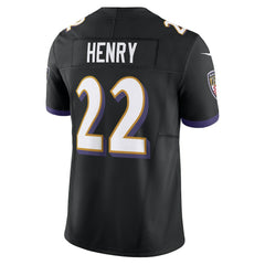 Derrick Henry Baltimore Ravens Vapor F.U.S.E. Limited Jersey - Black - Nike